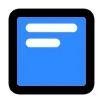 Align Text Top One SVG Icon